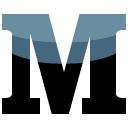 M Flat Icon