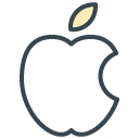 Mac filled outline Icon