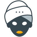 Mask filled outline Icon