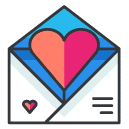 Message Filled Outline Icon