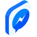 Messenger Isometric Icon
