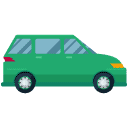 Mini Van Flat Icon