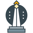 Monument filled outline Icon