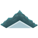 Mountain Isometric Icon
