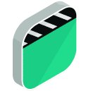 Movie Isometric Icon