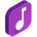 Music Isometric Icon