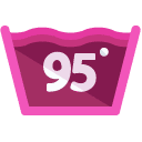 Ninety Five Degrees Flat Icon