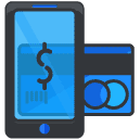 Online Payment Filled Outline Icon