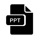 PPT glyph Icon
