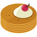 Pancakes Isometric Icon