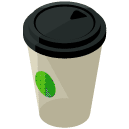 Plastic Cup Drink Isometric Icon