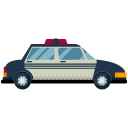 Police Car Flat Icon