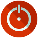 Power Button Flat Icon