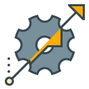 Productivity filled outline Icon