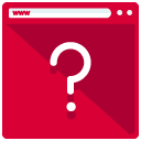 Question Webpage Flat Icon