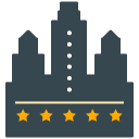 Rating filled outline Icon