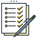 Resume filled outline Icon