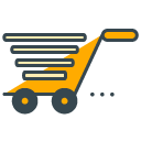 Retail filled outline Icon