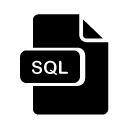 SQL glyph Icon