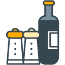 Seasoning filled outline Icon