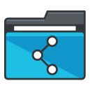 Share Filled Outline Icon
