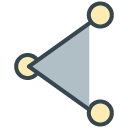 Share Filled Outline Icon