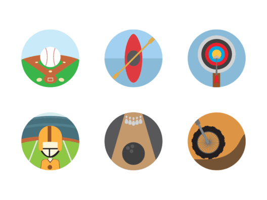 Sports Flat Icons