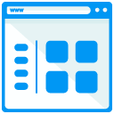 Starter Webpage Flat Icon