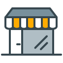 Store filled outline Icon