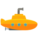 Submarine Flat Icon
