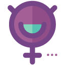 Symbol Female Flat Icon