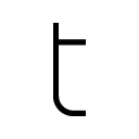 T' line Icon