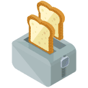 Toaster Isometric Icon