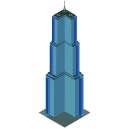Tower Skyscraper Isometric Icon
