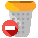 Trash Flat Icon