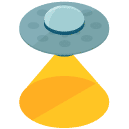 UFO Isometric Icon