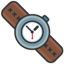 Watch filled outline Icon