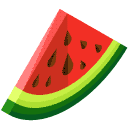 Watermelon Isometric Icon