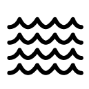 Waves line Icon