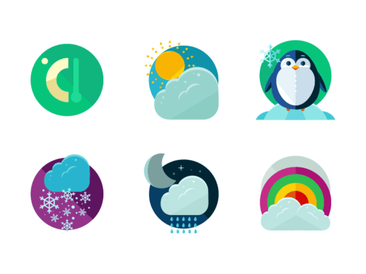 Weather Flat icons