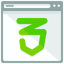 Webpage Security Flat Icon