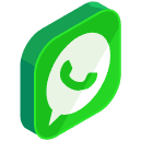 Whatsapp Isometric Icon