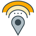 WiFi Filled Outline Icon
