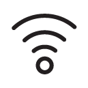 Wireless connection WiFI line Icon