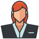 Woman Filled Outline Icon