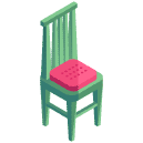 Wooden Chair Isometric Icon