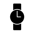 Wristwatch glyph Icon