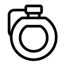alcohol canister two line Icon