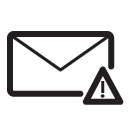 alert email line Icon