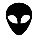 alien glyph Icon